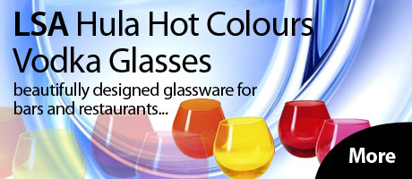LSA Hula Hot Colours Vodka Glasses