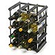 Traditional Wooden Wine Racks - Black Ash
