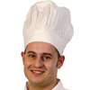 Tall White Chef's Hat