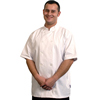Ryán Chefs Short Sleeve White Button Jacket