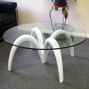 White Spider Coffee Table