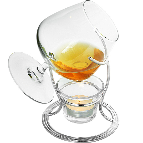 Cognac/Brandy Warmer & Glass Traditional Brandy Warmer Traditional