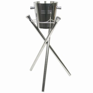 Elia Straight Wine Cooler and Fold Away Stand (Cooler WAV and Stand SD)