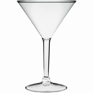 Acrylic Martini Glass 8.8oz / 250ml (Case of 24)