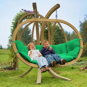 Amazonas Double GLOBO Swing Seat (Green)