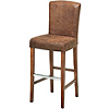 Furniture: Ascot Aged Leather Bar Stool AL6