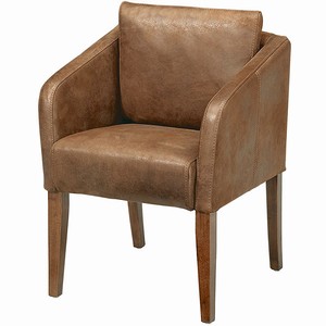 Ascot Aged Leather Armchair AL16 (Pack of 4 Armchairs)
