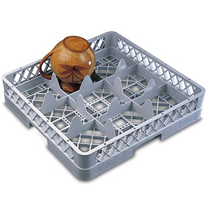9 Compartment Glass Racks (9 Compartment