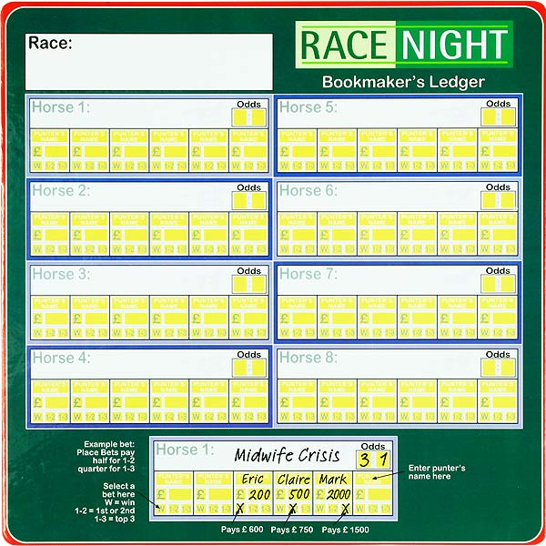 Race Night Horse Racing DVD Game 4th Edition Barmans.co.uk