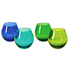 LSA Hula Cool Colours Vodka Glasses