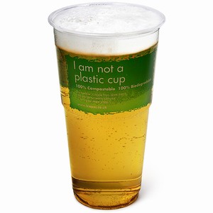 Biopac Biodegradable Pint Tumblers CE 20oz / 568ml