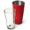 Professional Boston Cocktail Shaker - Red