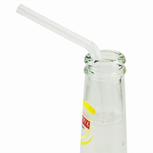 Alcopop Bendy Straws 10.5inch Clear (Sin