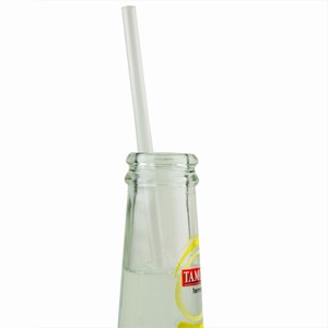Alcopop Straight Straws 10.5inch Clear (