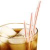 Sip Stir Straws 5.25inch Red and White
