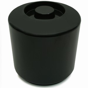Round Ice Bucket Black