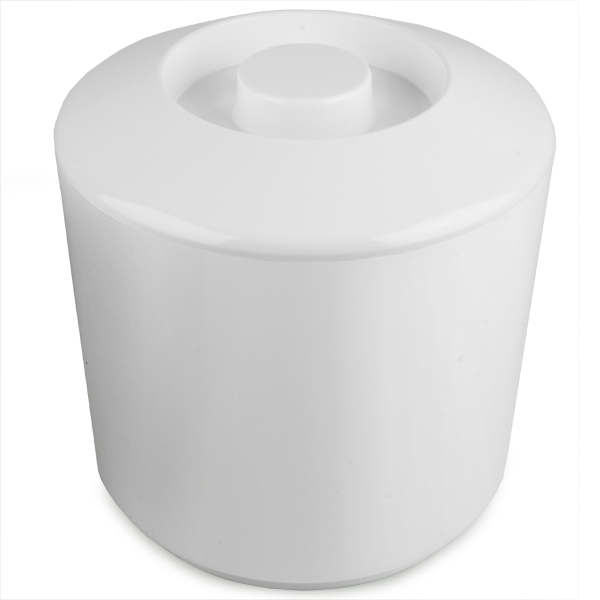 Round Ice Bucket White Ice Buckets