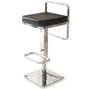 Square Bar Stool Black