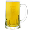 table football: Official England Glass Tankard 20oz / 568ml