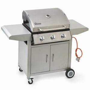Three Burner Gas Wagon BBQ
