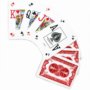 Bicycle Pro PokerPeek Playing Cards Red (Case of 6 Decks)