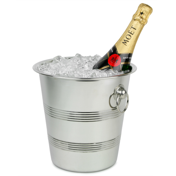 Stainless Steel Wine & Champagne Bucket Barmans.co.uk
