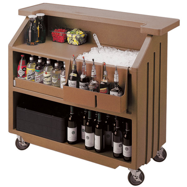 Cambro Portable Bar 540 Dark Brown Portable Cambars Bar540 Portable