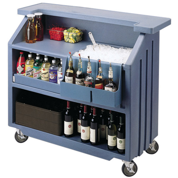 Cambro Portable Bar 540 Slate Blue Portable Cambars Bar540 Portable