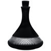 John Rocha Black Cut Decanter