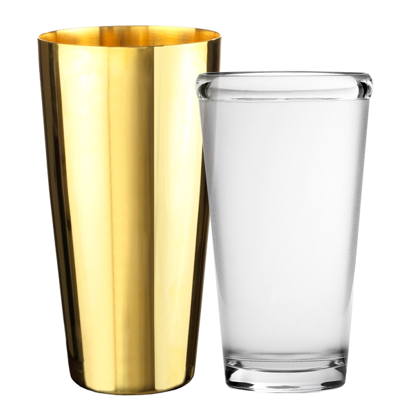 Gold Plated Boston Shaker Buy at Barmans