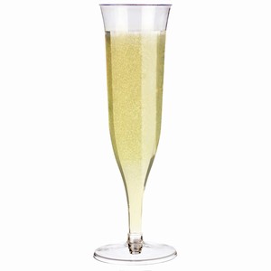 Disposable Champagne Flutes 4.4oz - 125m