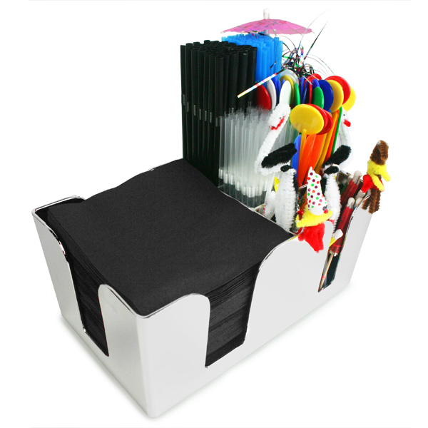 Plastic Chrome Bar Caddy Starter Kit Bar Caddies Bar Accessories Kit