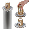 Bonzer Stainless Steel Elevator Cup Dispenser
