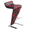 Carello Stool Black Rose