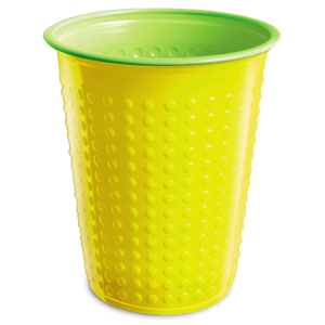 Bicolor Cups 7oz - 200ml (Yellow-Green -