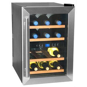Caldura 12 Bottle Dual Zone Wine Cooler