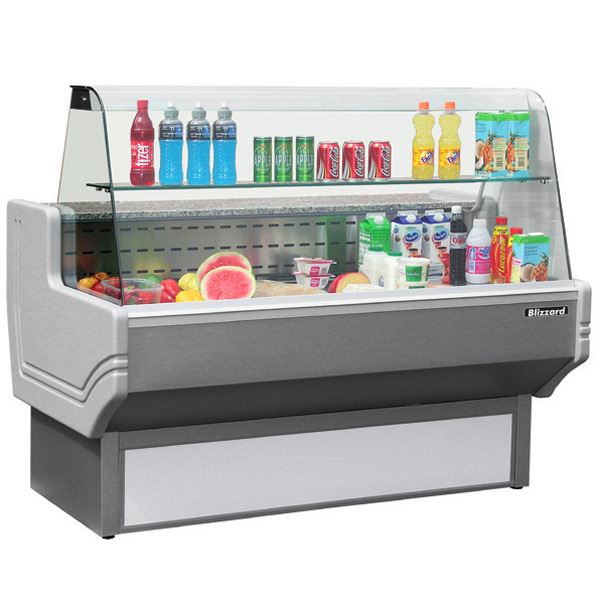 Blizzard Shadow Over Counter Fridge Food Display Counter Chilled Display Counter Buy at Barmans