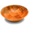 Round Woven Wooden Bowls