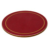 Melamine Round Coasters Red