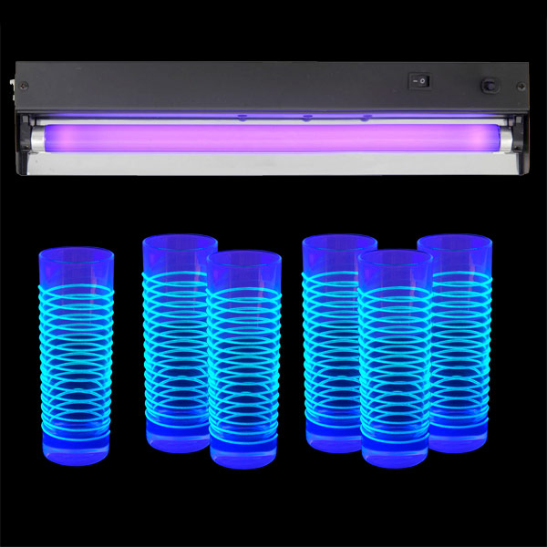 Black Light UV Tube & Holder 450mm UV Light UV Lighting UV Bulb Buy