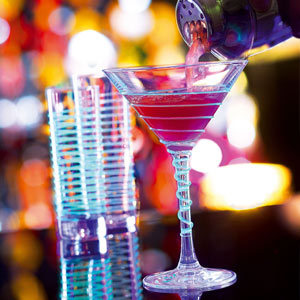Black Light Cocktail Glasses 7.4oz / 210ml