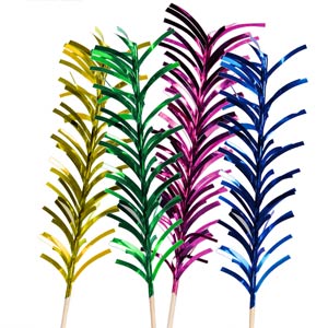 Glitter Wooden Cocktail Sticks
