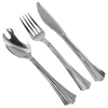 Plastic Cutlery Silver