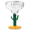 Cactus Acrylic Margarita Glasses 11oz / 310ml