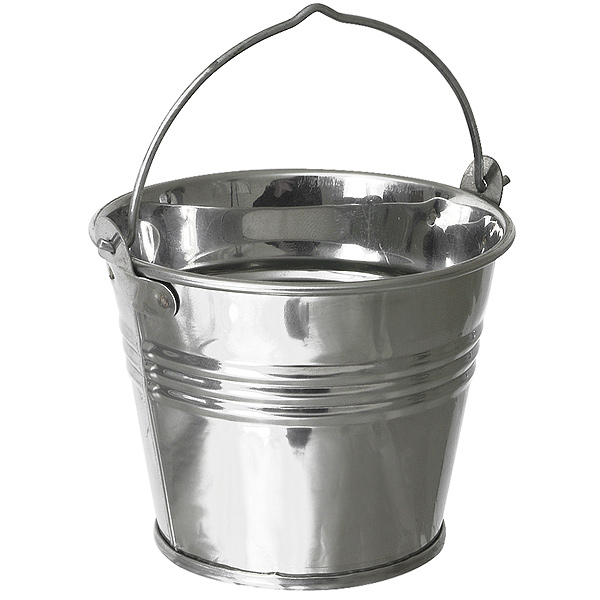 Stainless Steel Serving Buckets Chip Bucket Ash Tray Bucket Buy at