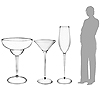 Giant Acrylic Party Glasses
