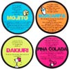 Mix It Card Drinks Coasters 10cm