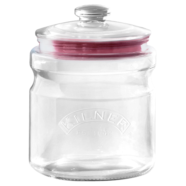 Kilner Push Lid Cookie Jar 2ltr Barmans.co.uk