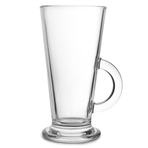 Latte Glasses 10oz / 290ml Latte Mugs Glass Coffee Mugs Buy at Barmans