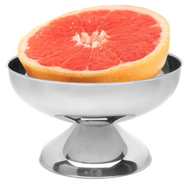 Stainless Steel Grapefruit Cup 4inch Barmans.co.uk